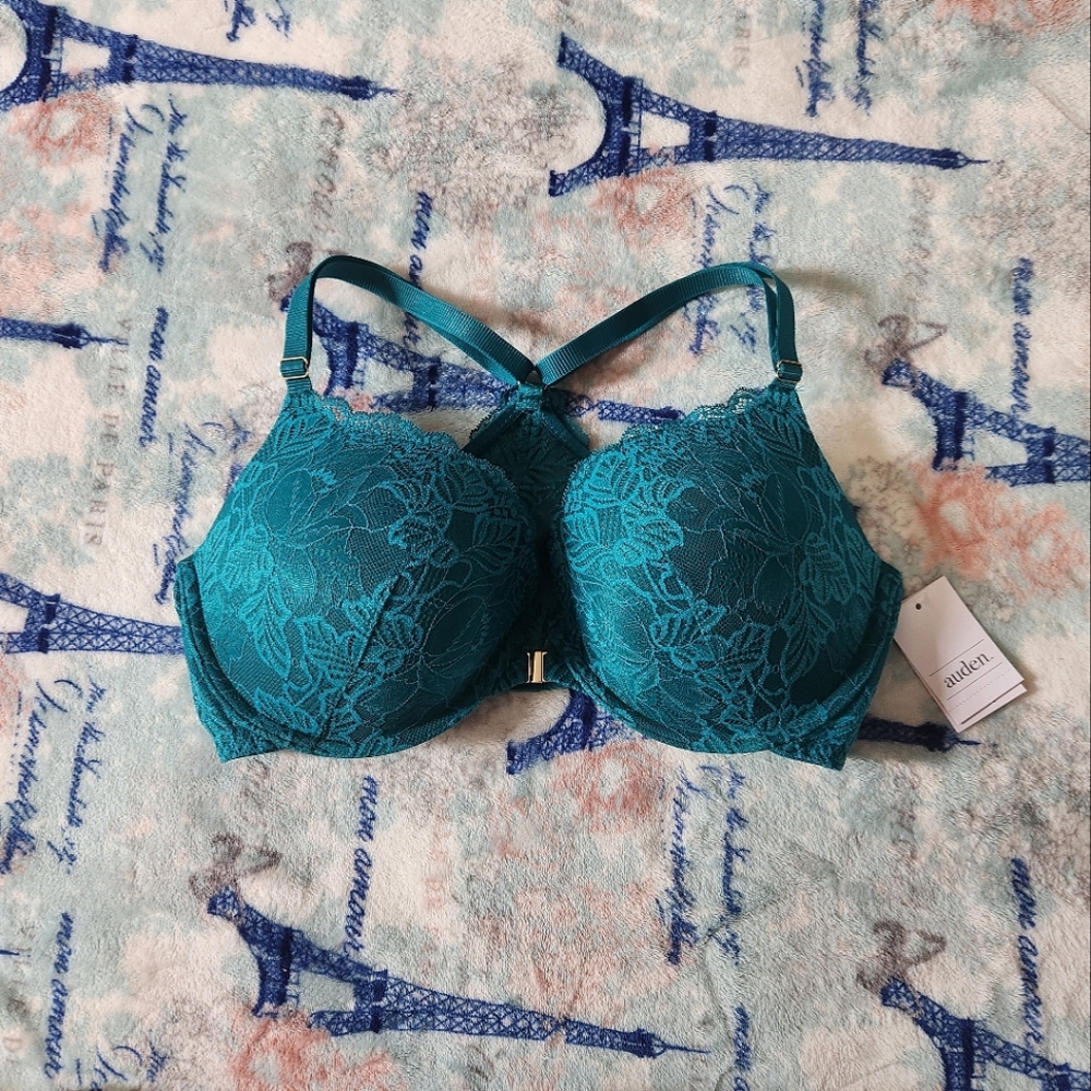 NWT Auden Push Up Racerback Bra - Picture 4 of 7